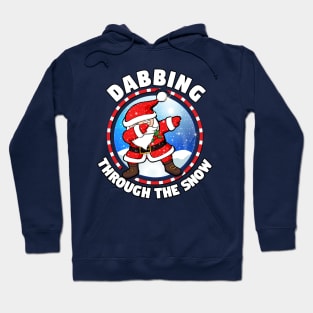 Dabbing Through The Snow Hoodie